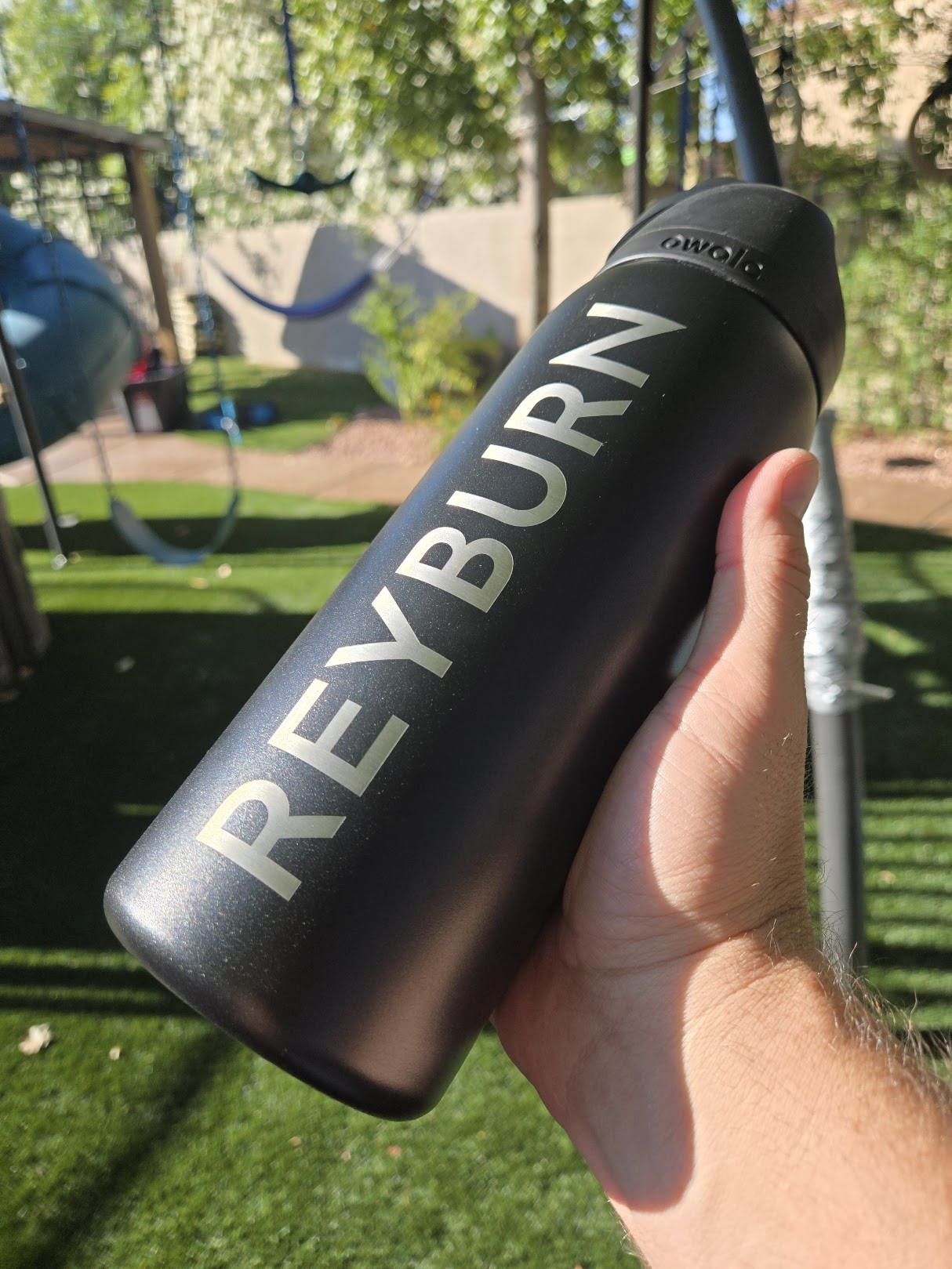 Engraved Owala FreeSip water bottle
